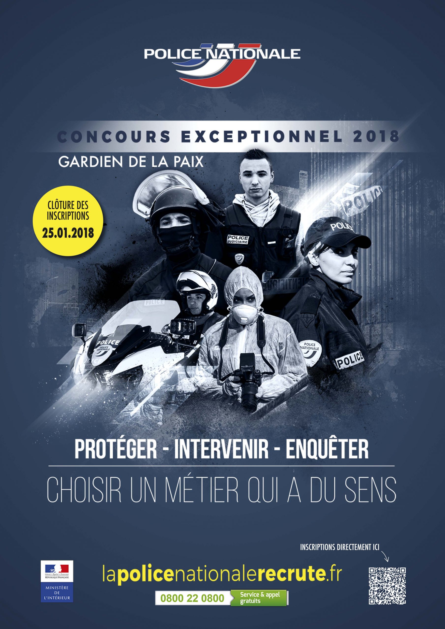 Concours Gardien de la Paix