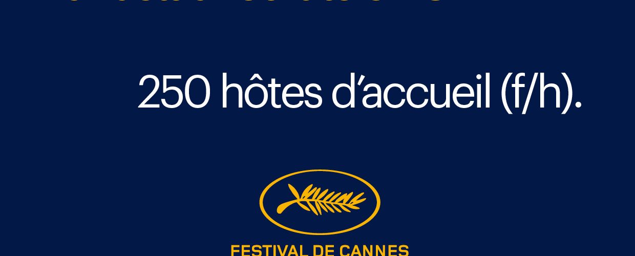 Randstad recrute 250 hotes / hotesses d'accueil pour le Festival de Cannes